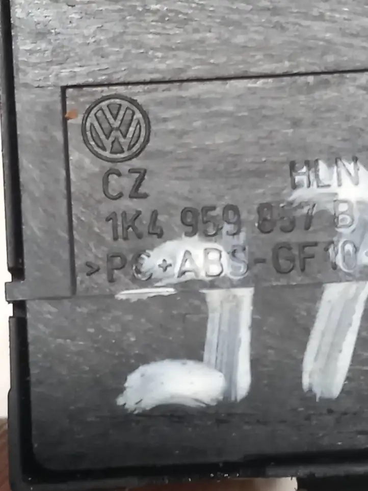 Volkswagen Golf VI (2009 - 2013) 1K4959857B Блок кнопок стеклоподъемников — фото 4