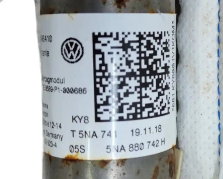 Volkswagen Tiguan (2016 - 2020) 5NA880742H Боковая подушка безопасности шторка — фото 4