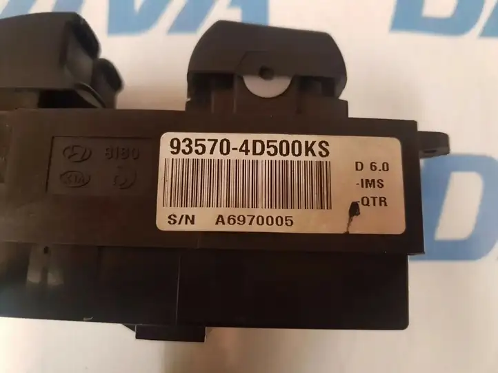 Kia Carnival (2006 - 2014) 93570-4D500KS Кнопка стеклоподъемников — фото 6