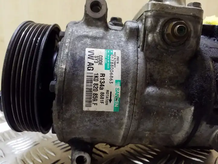 Volkswagen Tiguan (2007 - 2011) 1K0820859F Компрессор (насос) кондиционера воздуха — фото 7