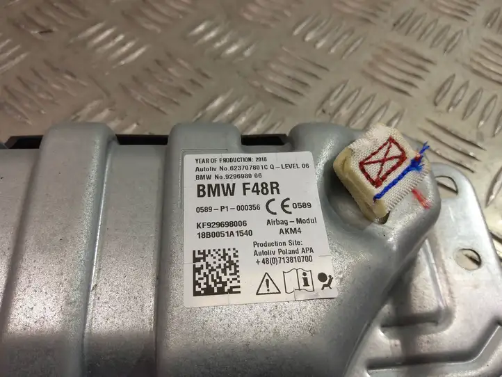 BMW X2 F39 (2018 - 2022) 9296980 Коленная подушка безопасности — фото 4