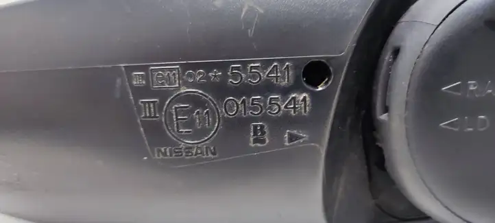 Nissan Almera (2000 - 2006) E11015541 Боковое зеркало с электроприводом — фото 2