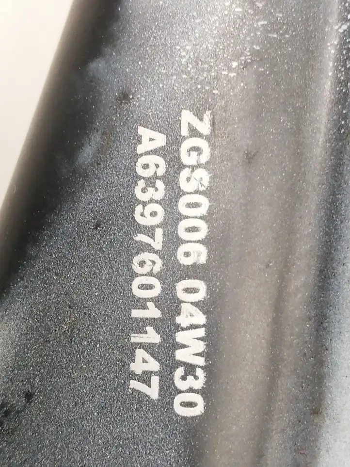 Mercedes-Benz Vito Viano W639 (2003 - 2010) a6397601147 Средняя направляющая ролика раздвижной двери — фото 9