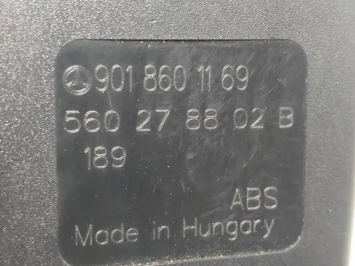 Mercedes-Benz Vito Viano W639 (2003 - 2010) 9018601169 Замок переднего ремня — фото 4