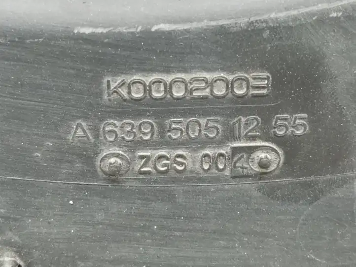 Mercedes-Benz Vito Viano W639 (2003 - 2010) A6395051255 Дифузор радиатора — фото 5