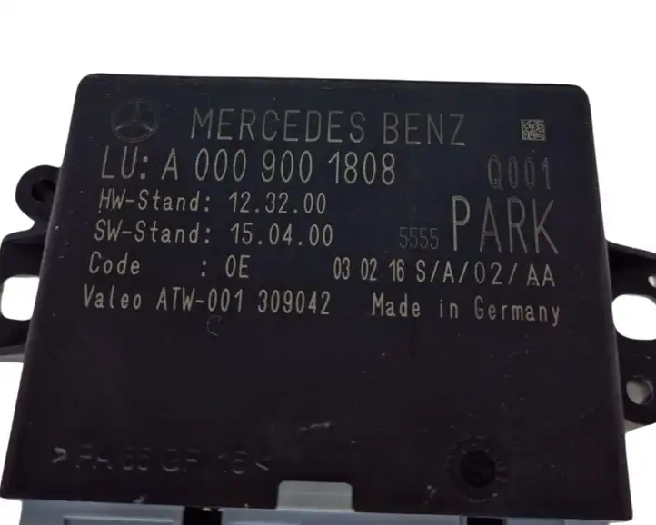 Mercedes-Benz C W205 (2014 - 2021) A0009001808 Блок управления парктрониками — фото 6