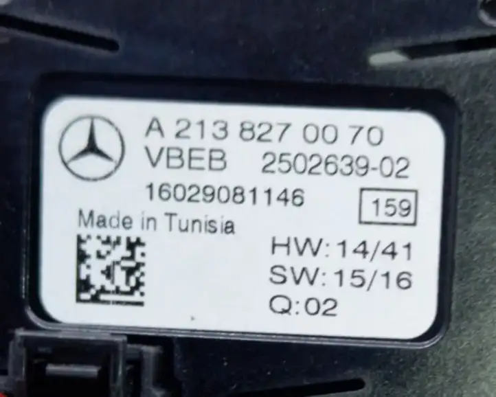 Mercedes-Benz C W205 (2014 - 2021) A2138270070 Контроллер мультимедийной системы — фото 5