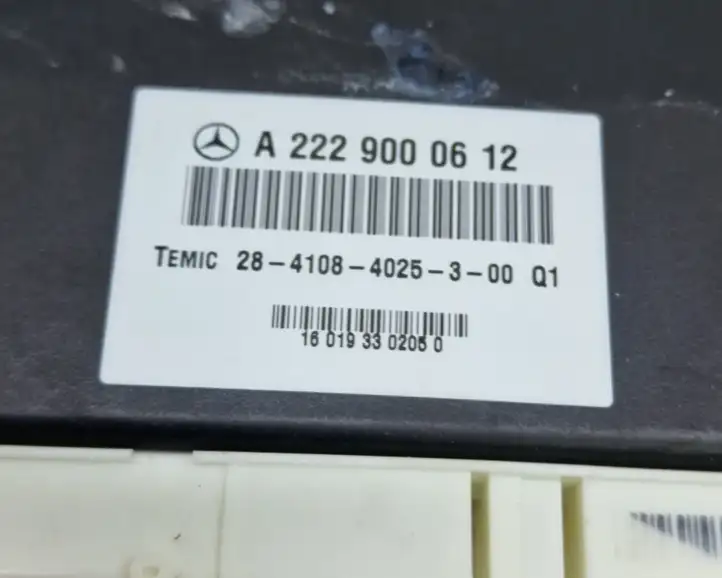 Mercedes-Benz C W205 (2014 - 2021) A2229000612 Блок управления пневмоподвеской — фото 6