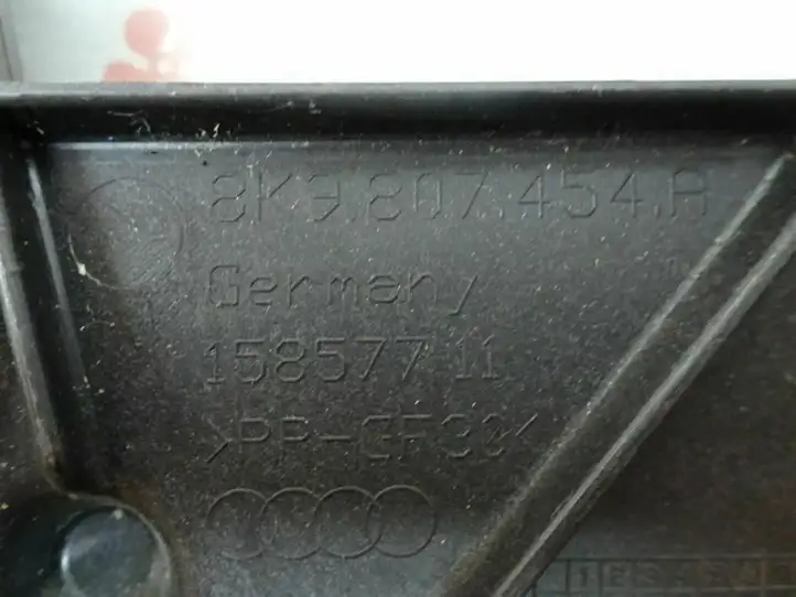 Audi A4 S4 B8 8K (2007 - 2011) 8K9807454A Кронштейн заднего бампера — фото 3