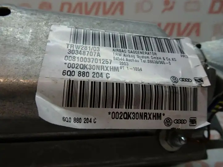 Volkswagen Polo (2001 - 2005) 6Q0880204C Подушка безопасности пассажира — фото 4