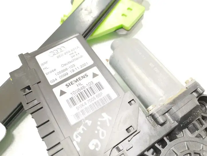 Audi A4 S4 B6 8E 8H (2000 - 2006) 8E0959801A Стеклоподъемник передней двери (комплект) — фото 5