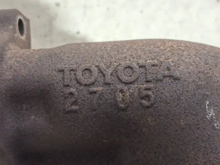 Toyota Corolla Verso E121 (2001 - 2004) 2705 Катализатор / DPF / FAP — фото 5