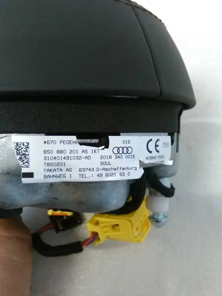 Audi TT TTS RS Mk3 8S (2014 - 2018) 8S0880201AS Подушка безопасности руля — фото 4