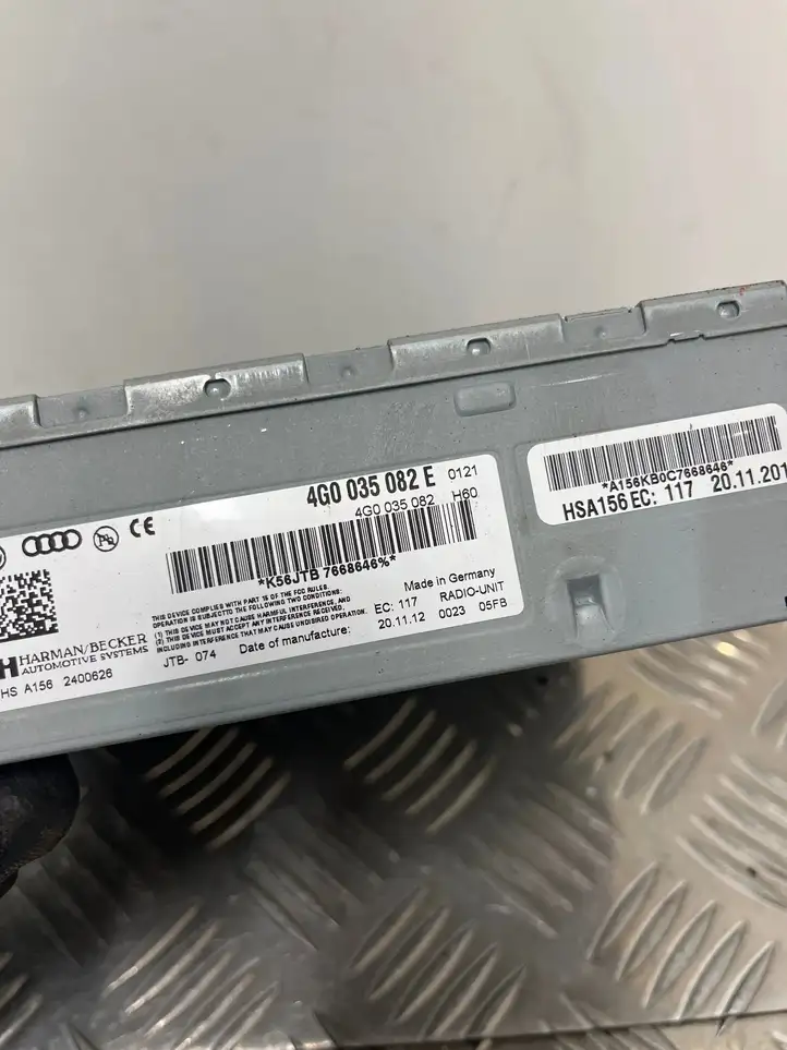 Audi A6 C7 (2011 - 2014) 4G0035082E Магнитола / мультимедийная система — фото 6