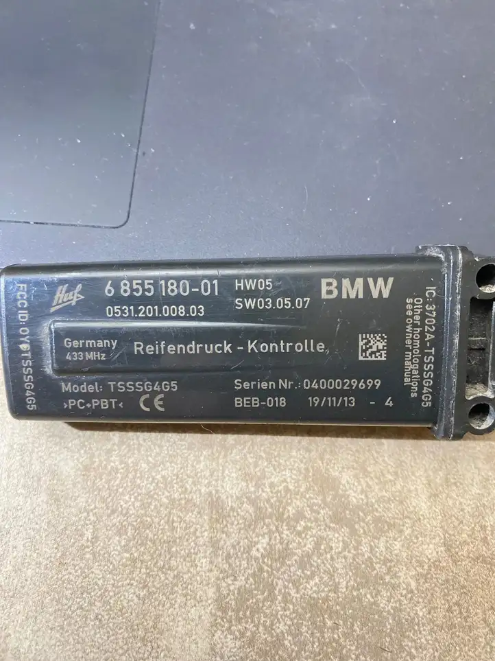 BMW 3 F30 F35 F31 (2012 - 2018) 6855180 Блок управления TPMS — фото 2