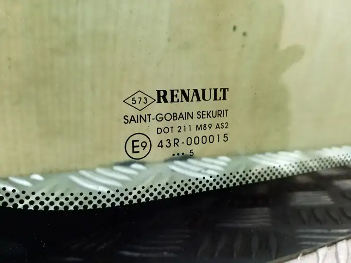 Renault Megane II (2006 - 2008) 8200120667A Заднее боковое стекло — фото 3