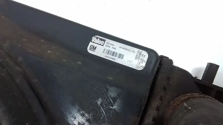 Saab 9-3 Ver2 (2003 - 2007) 24410989 Радиатор охлаждающей жидкости двигателя — фото 2