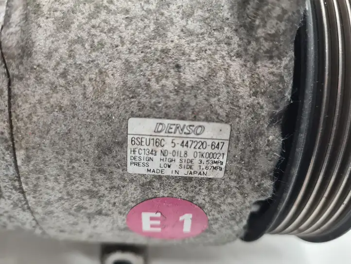 Mercedes-Benz A W169 (2004 - 2012) 6SEU16C Компрессор (насос) кондиционера воздуха — фото 2