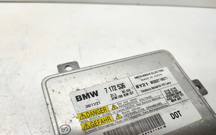 BMW 3 E90 E91 (2005 - 2012) 7172536 Блок розжига ксенона — фото 3