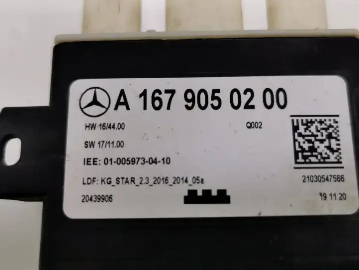 Mercedes-Benz EQC (2018 - ) A1679050200 Прочие блоки управления — фото 5