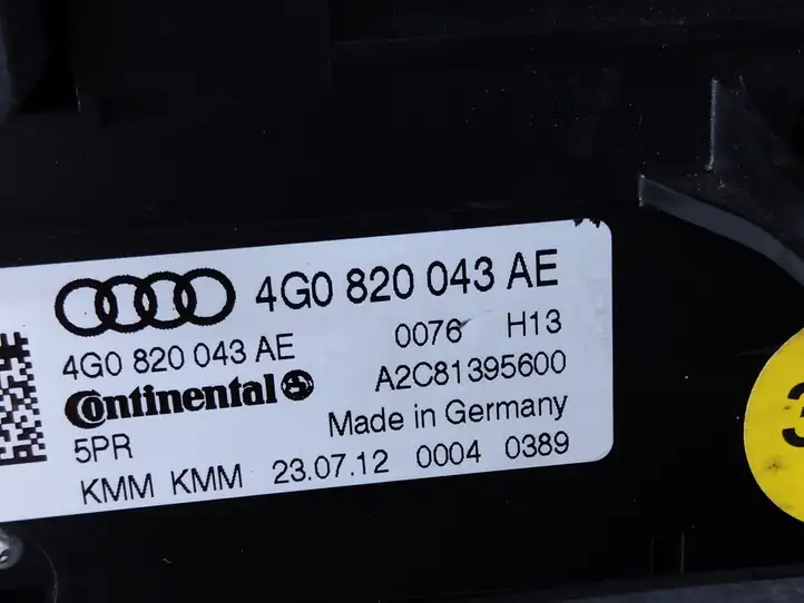 Audi A6 C7 (2011 - 2014) 4G0820043AE Блок управления климат-контролем — фото 2