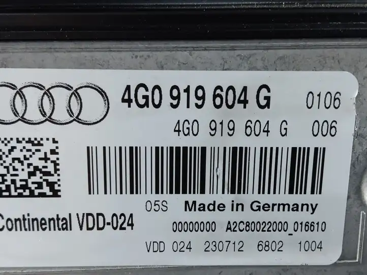 Audi A6 C7 (2011 - 2014) 4G0919604G Выдвижной дисплей — фото 5