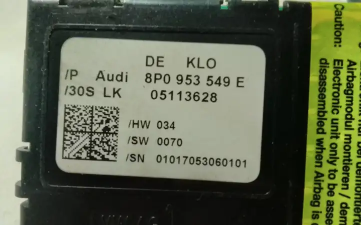 Audi A3/S3 8P (2004 - 2008) 8P0953549E Блок управления усилителем руля — фото 3
