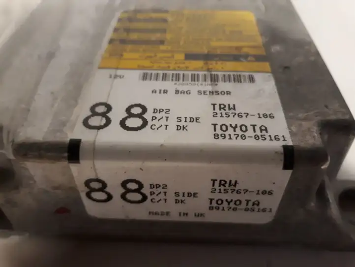 Toyota Avensis T250 (2006 - 2009) 8917005161 Датчик удара SRS — фото 2