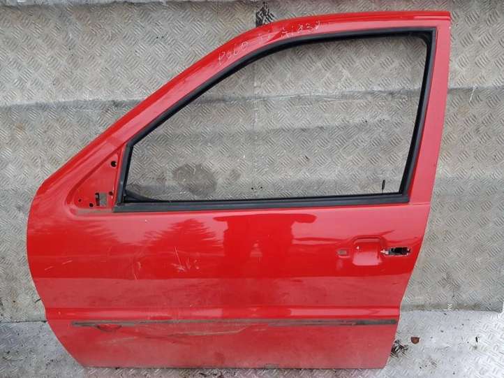 red Volkswagen Polo III 6N 6N2 6NF Priekinės durys