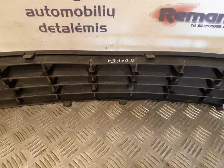 Volkswagen Golf Plus (2004 - 2008) 5M0853677 Нижняя решетка переднего бампера — фото 5