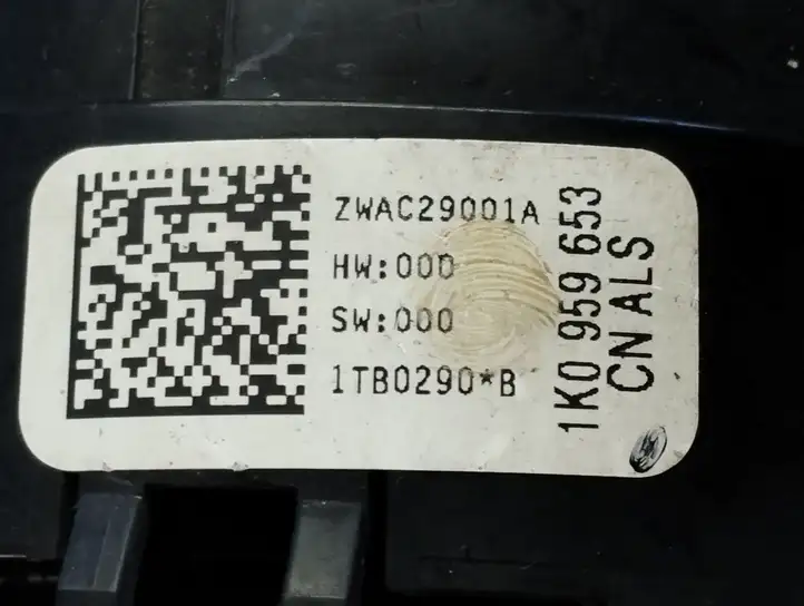 Audi A3/S3 8P (2004 - 2008) 1K0959653 Контактное кольцо SRS — фото 3