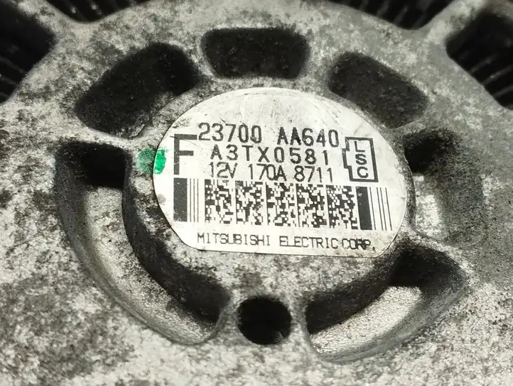 Subaru Forester SH (2008 - 2013) A3TX0581 Генератор — фото 6