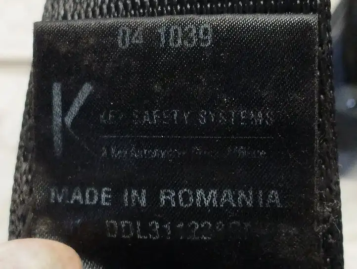 Opel Signum (2002 - 2008) 041039 Задний ремень безопасности — фото 2