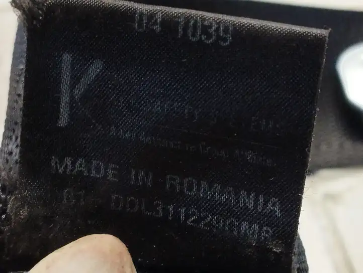 Opel Signum (2002 - 2008) 041039 Задний ремень безопасности — фото 3