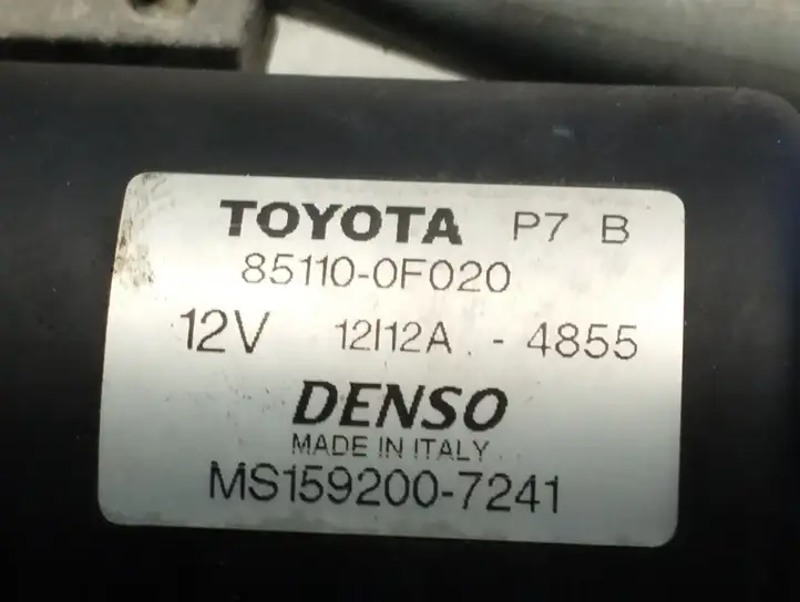 Toyota Corolla Verso AR10 (2004 - 2009) 851100F020 Комплект механизма стеклоочистителей — фото 2