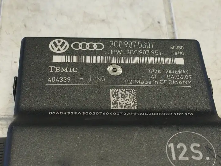 Volkswagen PASSAT B6 (2005 - 2010) 3C0907530E Модуль Gateway — фото 3