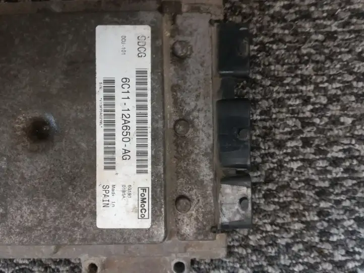 Ford Transit (2006 - 2013) 6C1112A650AG Блок управления двигателем (ECU) — фото 1