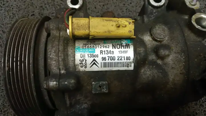 Citroen C5 (2004 - 2008) 9670022180 Компрессор (насос) кондиционера воздуха — фото 2