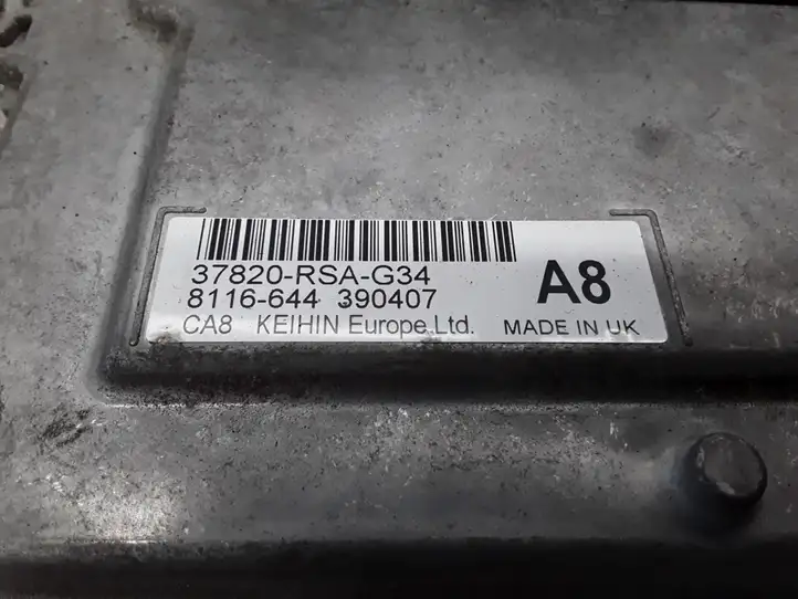 Honda Civic (2006 - 2011) 37820RSAG34 Блок управления двигателем (ЭБУ) — фото 3