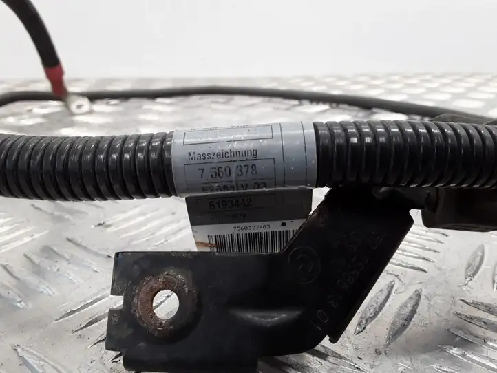 BMW 3 E92 E93 (2005 - 2014) 7560378 Проводка стартера — фото 5