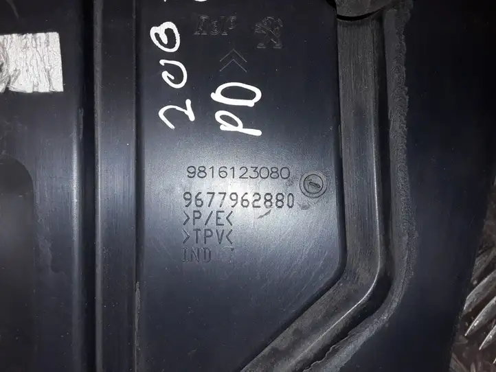 Peugeot 2008 I (2013 - 2019) 9816123080 Воздуховод интеркулера — фото 6