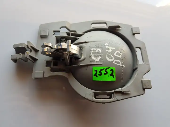 Citroen C3 (2002 - 2009) 9647164377 Внутренняя ручка двери — фото 3