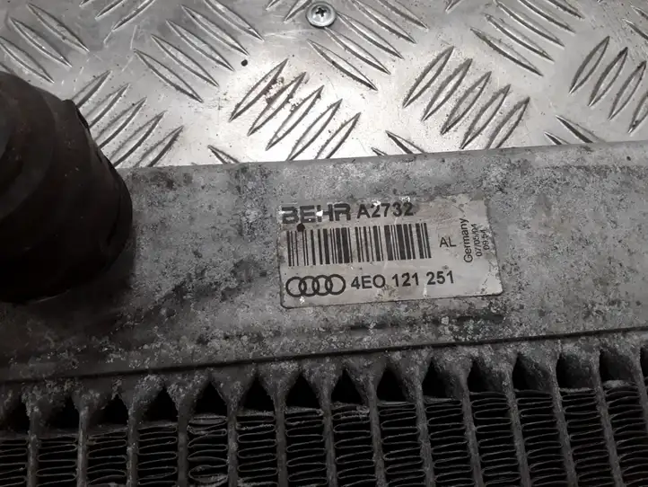 Audi A8 S8 D3 4E (2005 - 2007) 4D0121251 Радиатор охлаждающей жидкости двигателя — фото 2