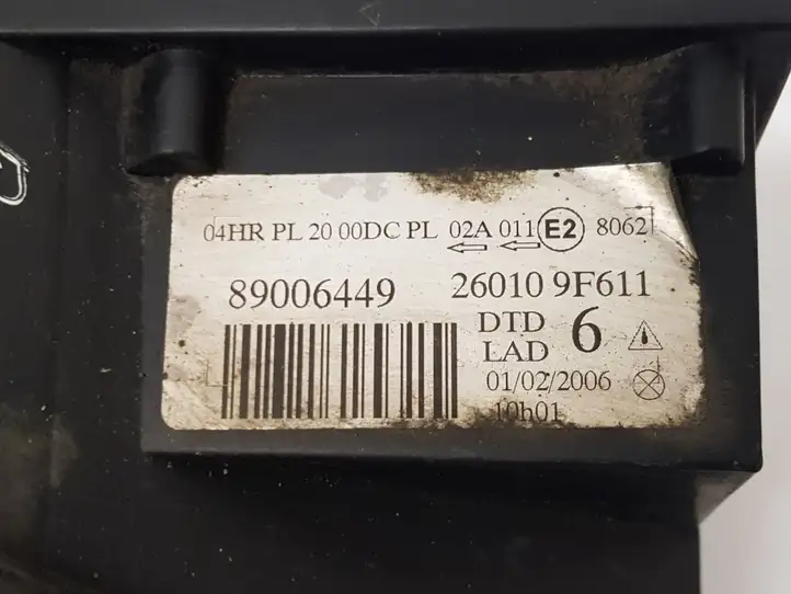Nissan Primera (2000 - 2001) 260109F611 Передняя фара — фото 9