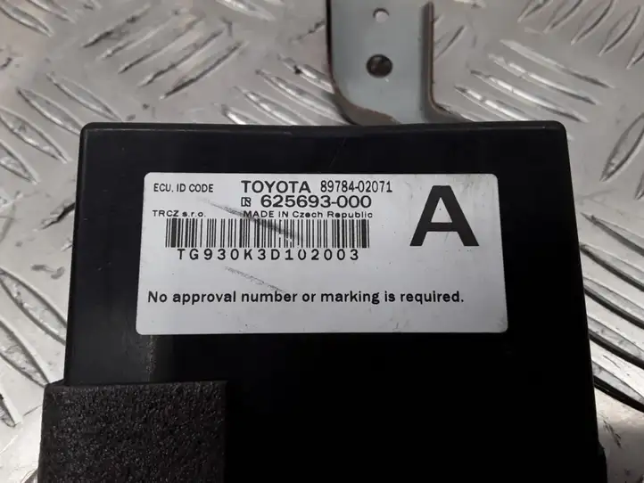Toyota Auris E180 (2012 - 2018) 8978402071 Блок иммобилайзера — фото 4
