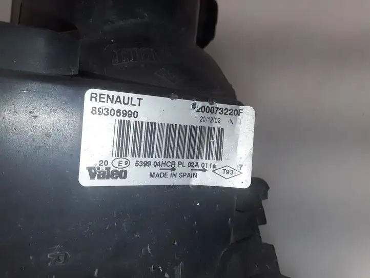 Renault Megane II (2002 - 2005) 89306990 Передняя фара — фото 6