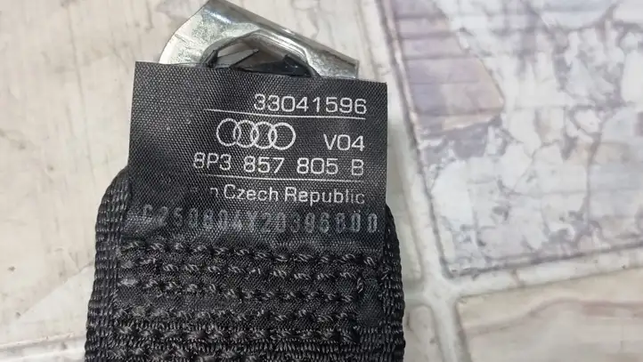 Audi A3/S3 8P (2003 - 2005) 8P3857805B Задний ремень безопасности — фото 5