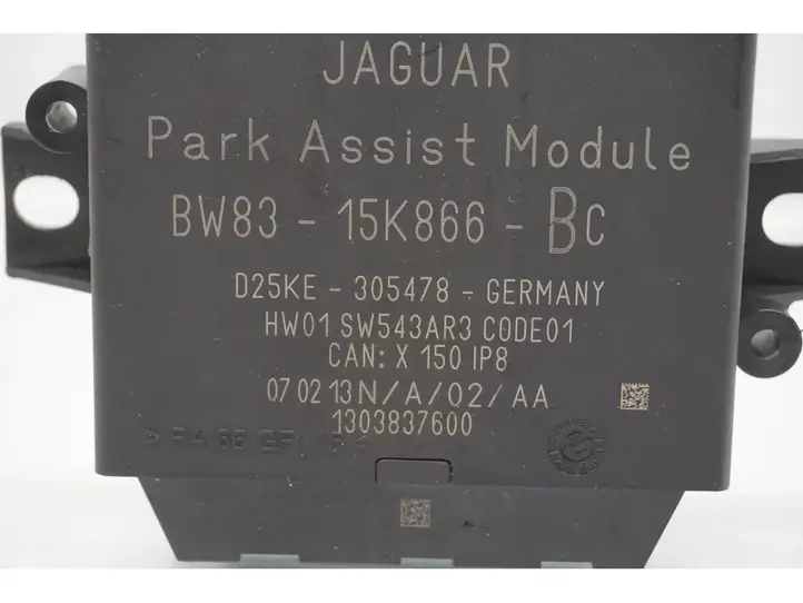 Jaguar XF (2007 - 2015) BW83-15K866-BC Блок управления парктрониками — фото 4