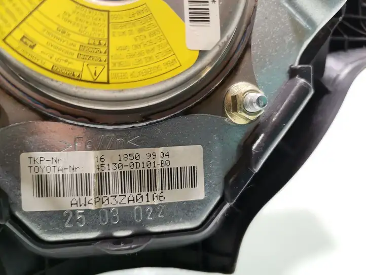 Toyota Yaris (2003 - 2005) 45130-0D101 Подушка безопасности руля — фото 5
