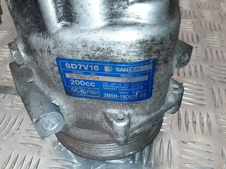Ford Focus (2005 - 2008) 3M5H19D629SB Компрессор (насос) кондиционера воздуха — фото 8